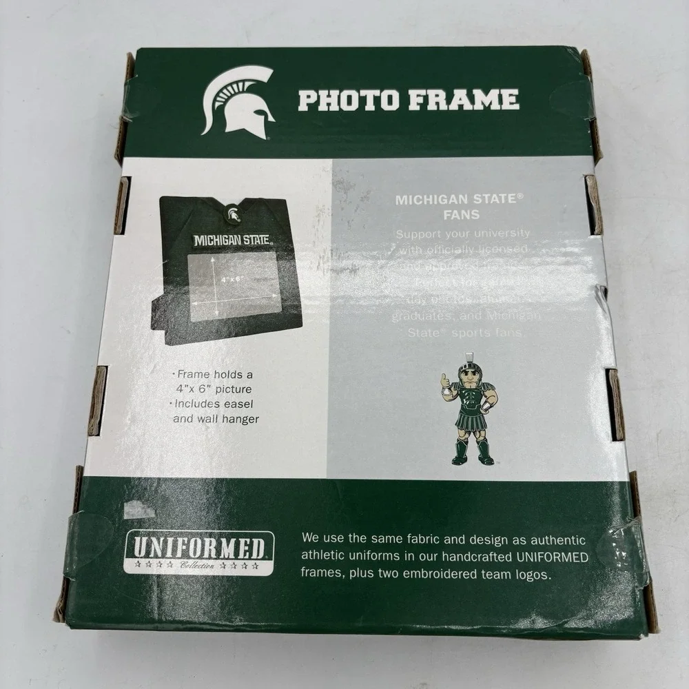 MasterPieces Photo Frame Michigan State Spartans NCAA Uniformed Jersey Grad Gift